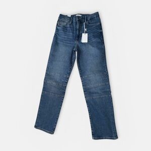 NWT Good American Moto Jeans